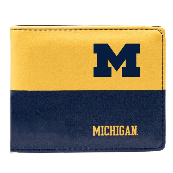 University of Michigan Wolverines Bi-Fold Wallet - Picture 1 of 1